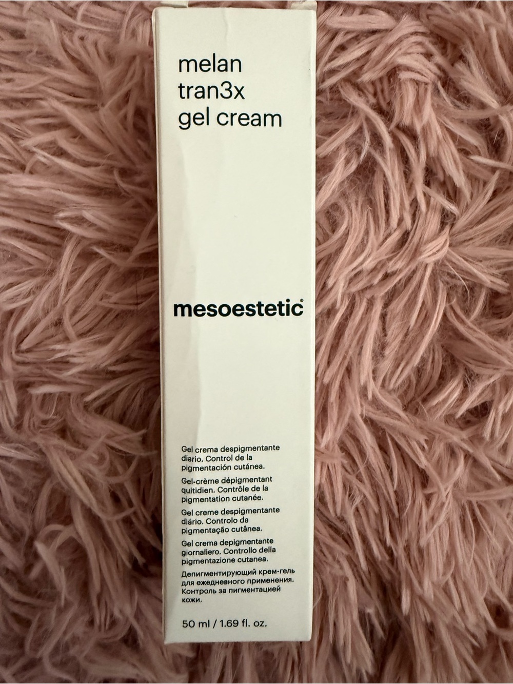 Mesoestetic Melan Tran3x Gel Cream – White